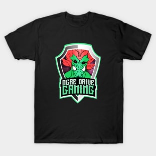 Ogre Drive Gaming Modern Logo Tee T-Shirt